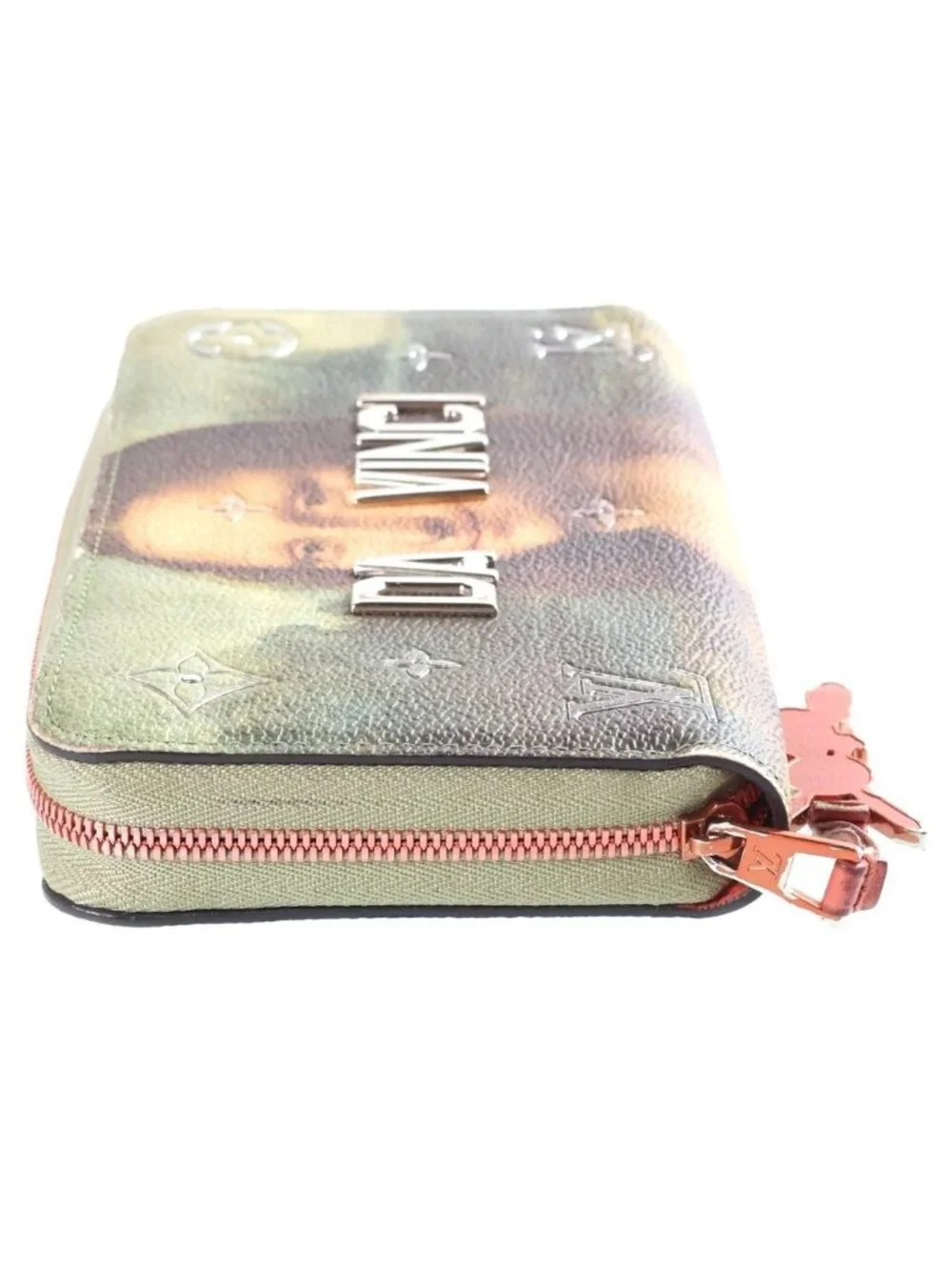 Louis Vuitton Jeff Koons Monogram Clemence Masters Collection Mona Lisa Zippy
